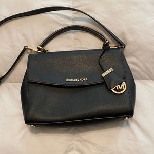 Michael Kors all black crossbody